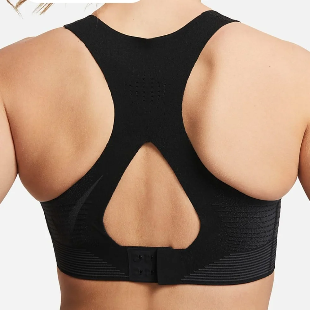 Nike swoosh flyknit high impact sports bra XL (A-B)